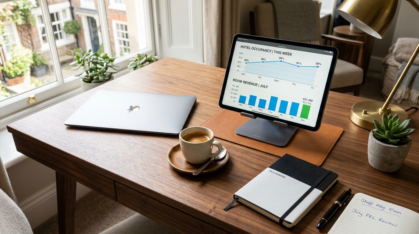 One Clean Dashboard: Centralized Analytics for Modern Hotel Revenue Managers