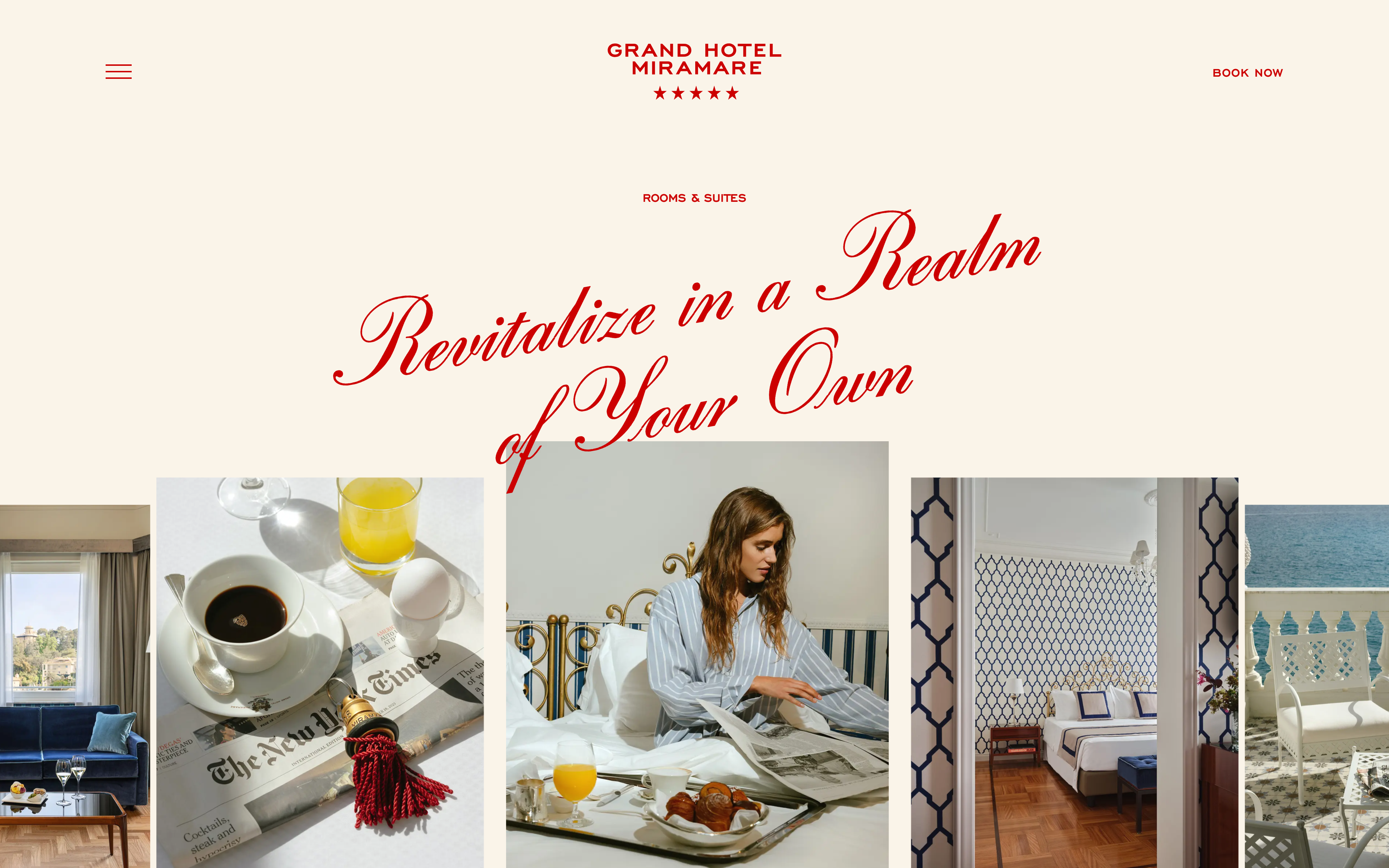 Grand Hotel Miramare Laptop Mockup