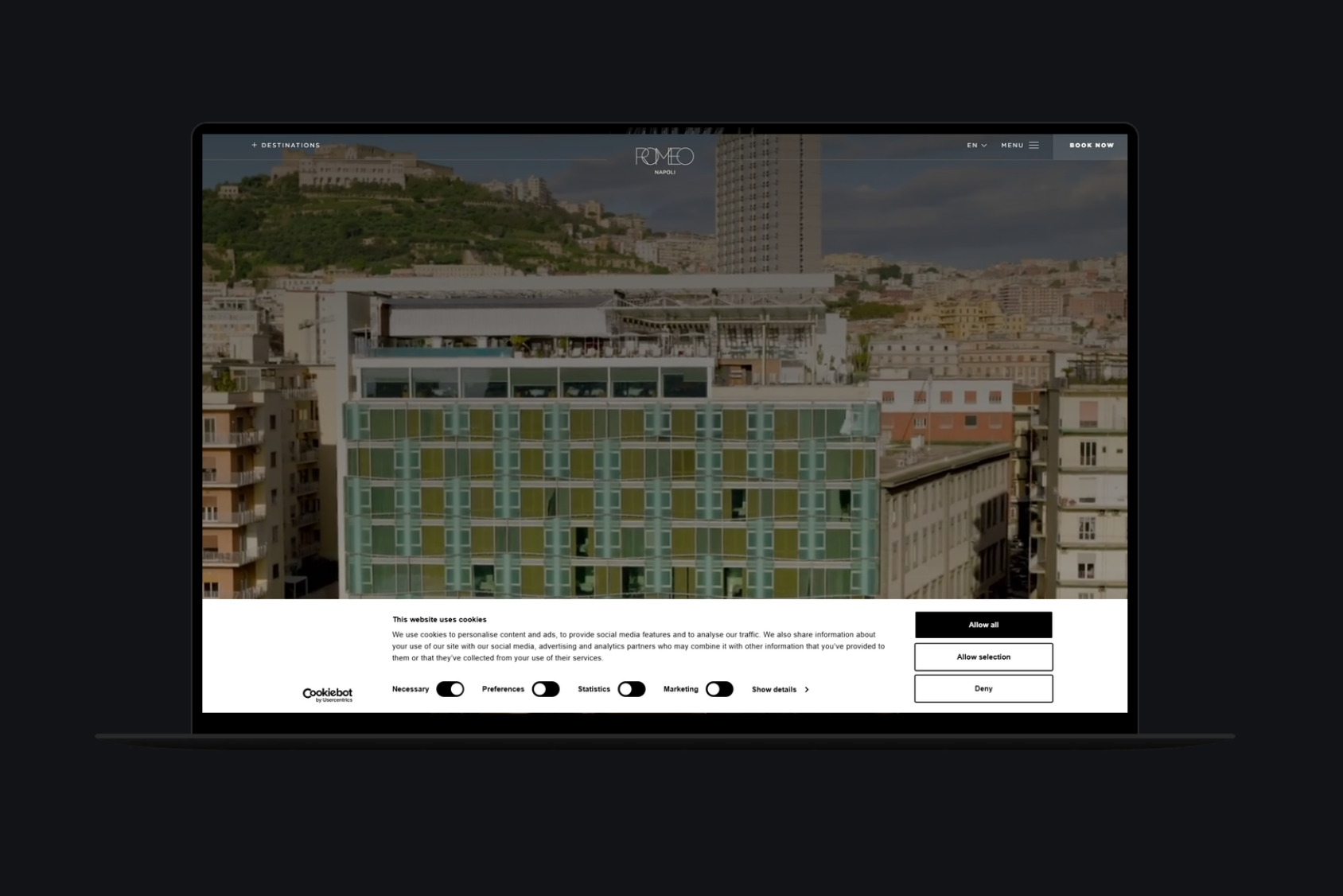 ROMEO Collection Laptop Mockup